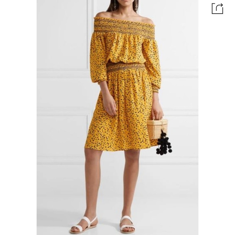 Michael Kors Off-The-Shoulder Dress